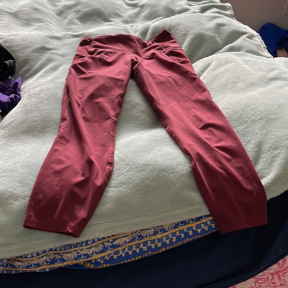 maroon leggings ! - Picture 2 of 3